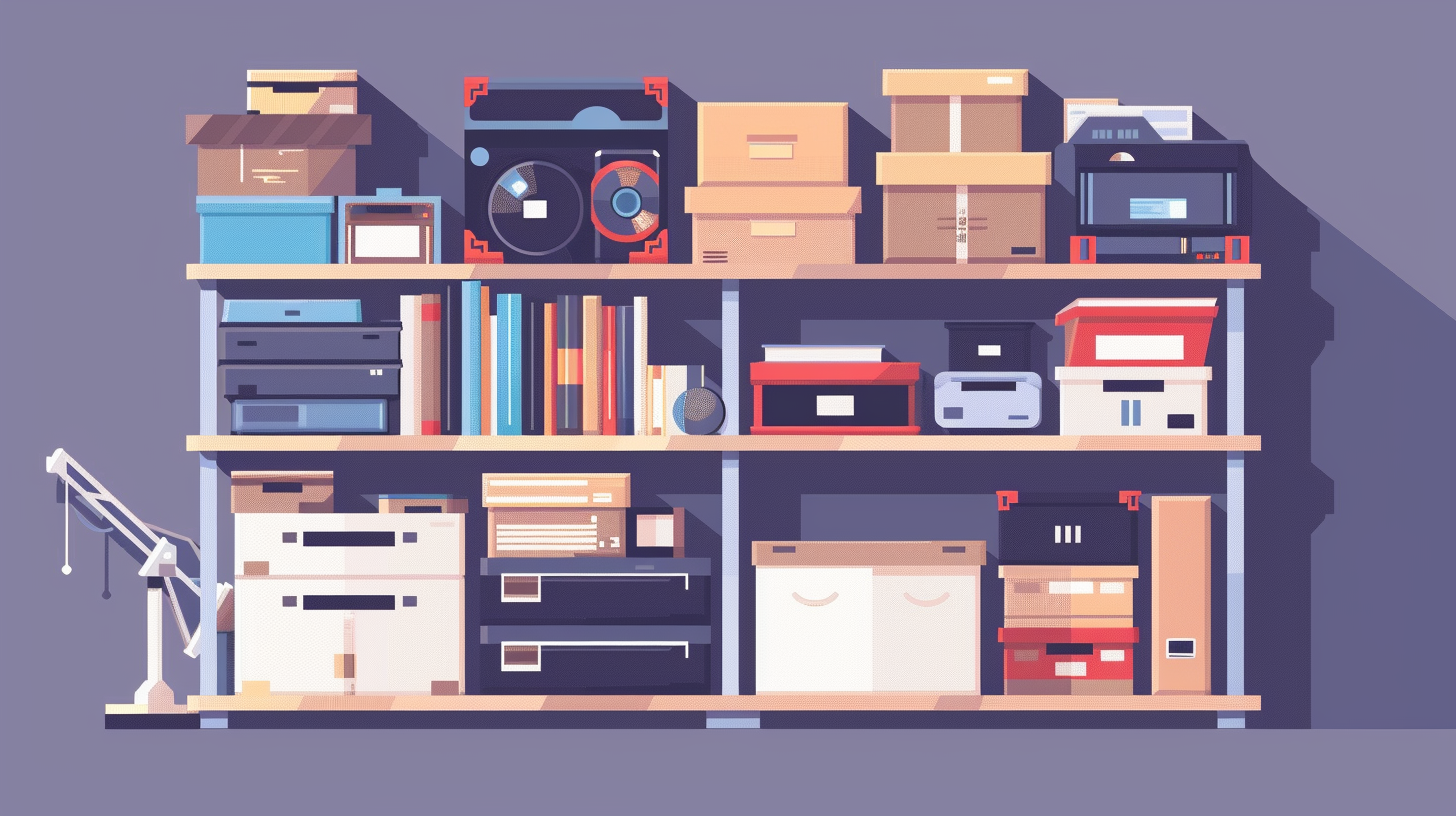 Organizando a sua coleção de CDs e DVDs.